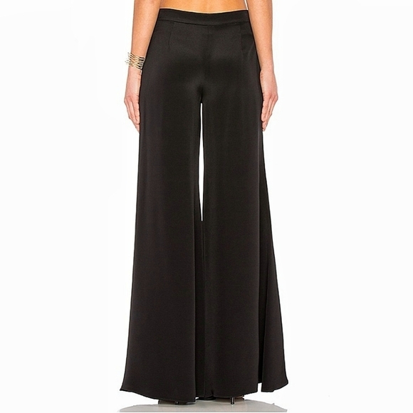 🌸 Alexis | Black Bell Bottom Pants size Small - Picture 15 of 16
